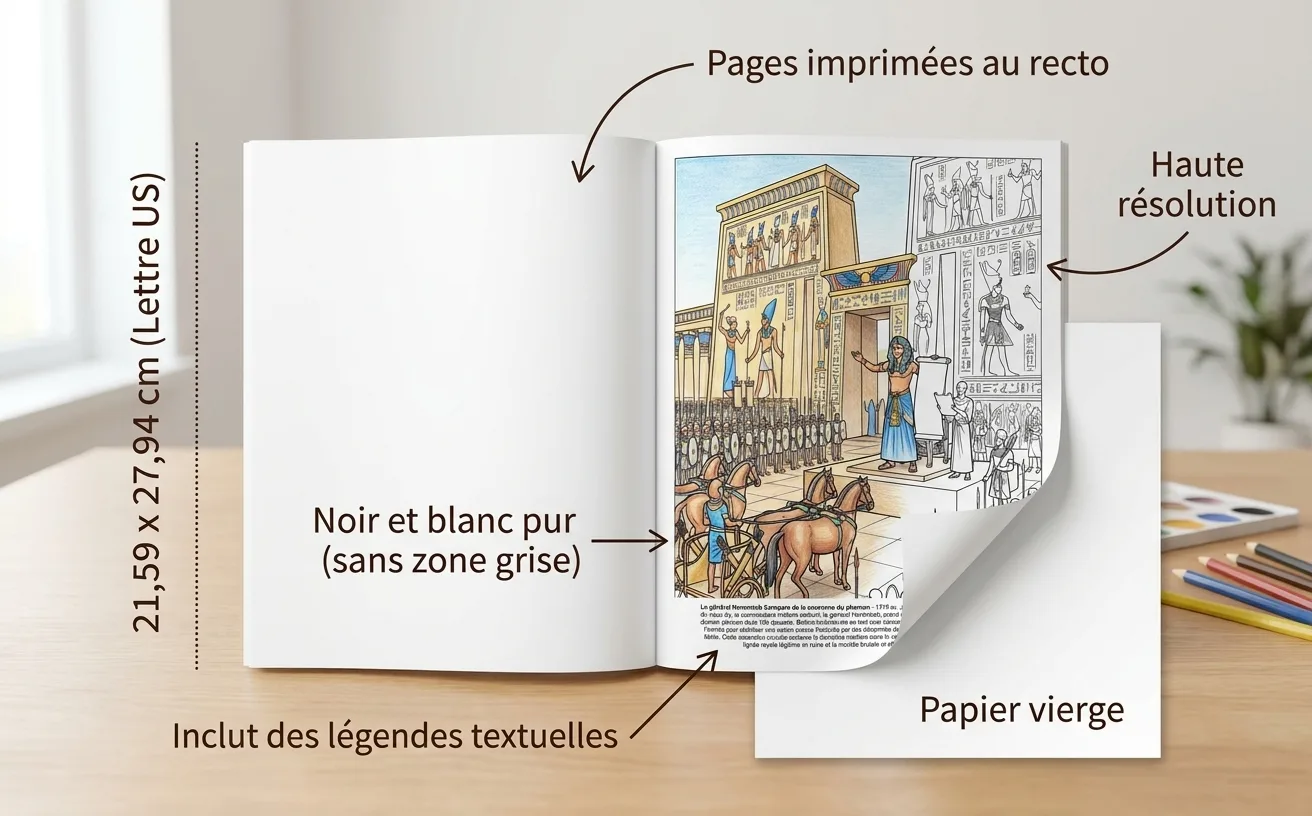Toutankhamon: le Livre de Coloriage — Livre broché imprimé