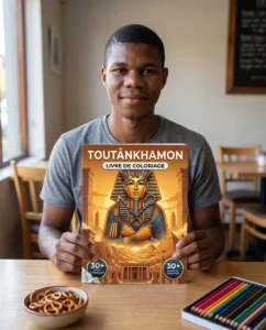 Livre imprimé — Toutankhamon: le Livre de Coloriage