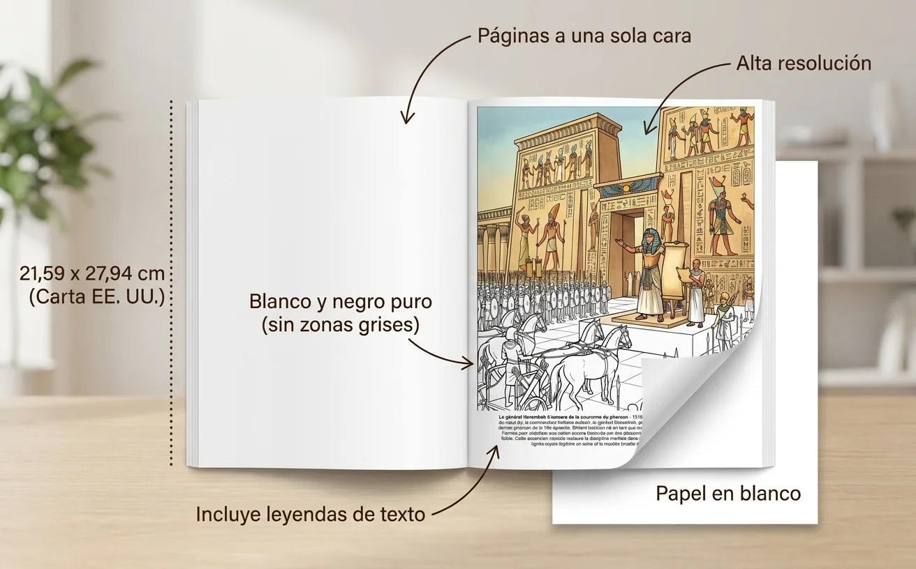 Tutankamun: el Libro de Colorear — Libro de bolsillo impreso