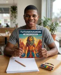 Libro impreso — Tutankamun: el Libro de Colorear