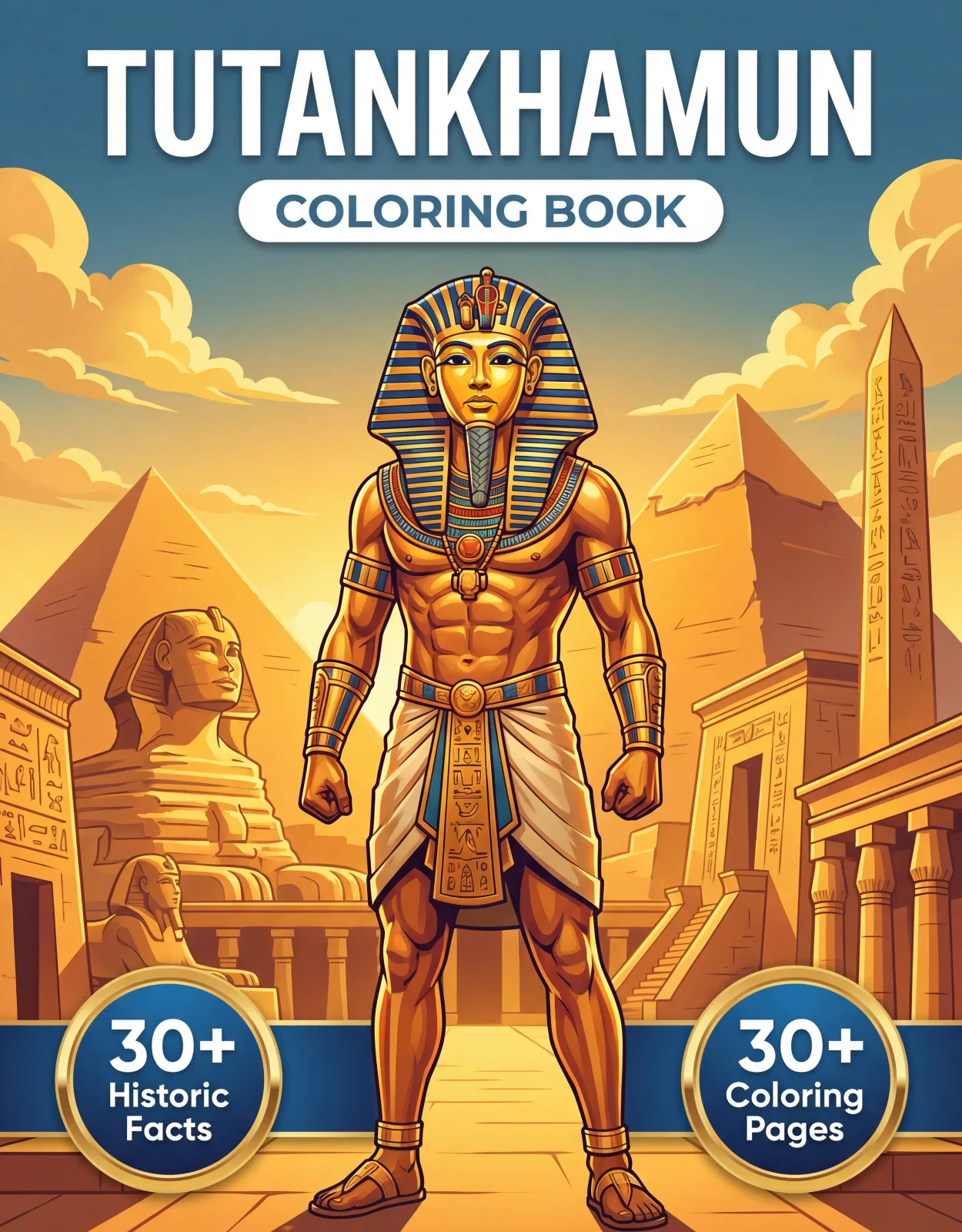 Tutankhamun: the Coloring Book