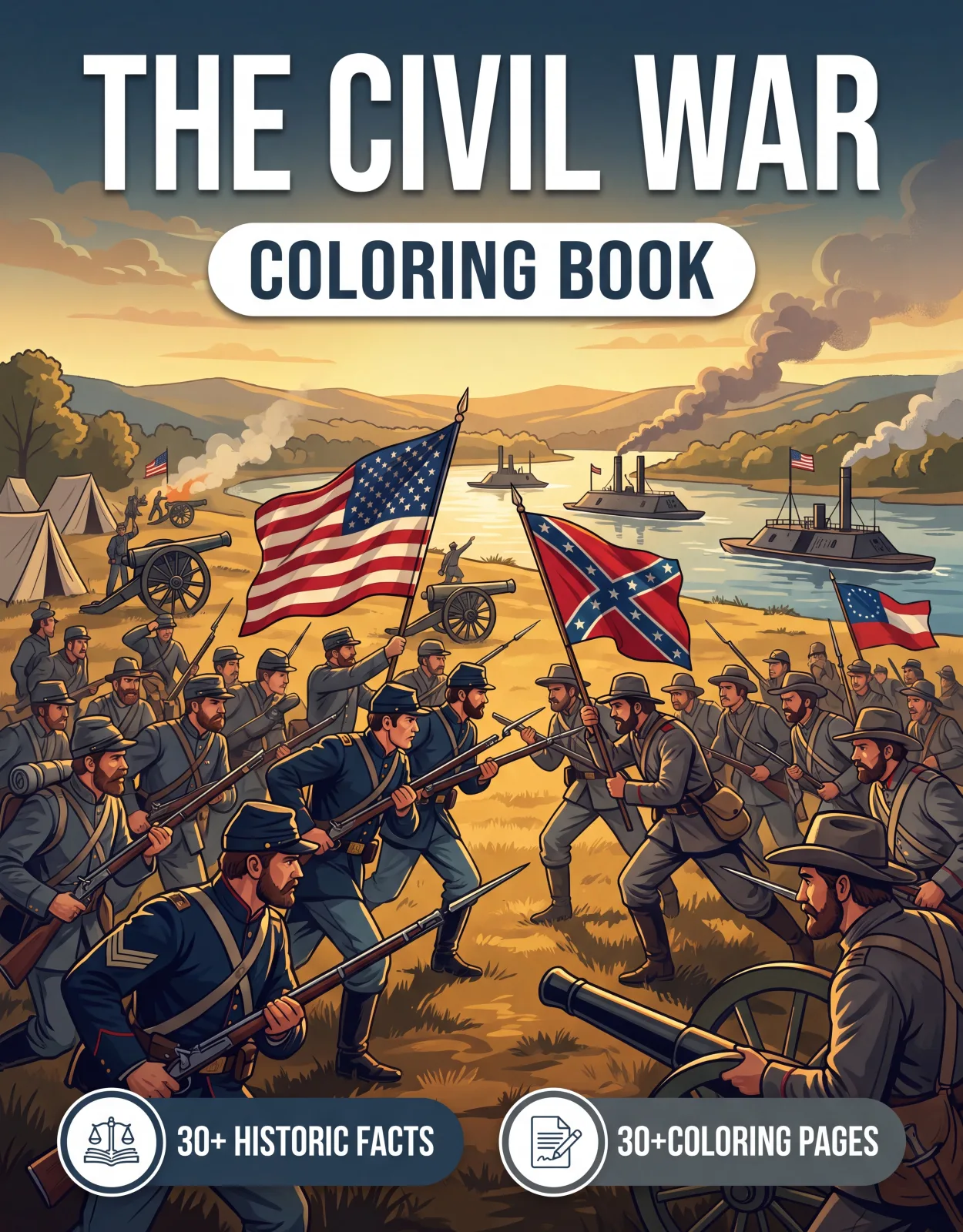 War of the Rebellion: the Coloring Book