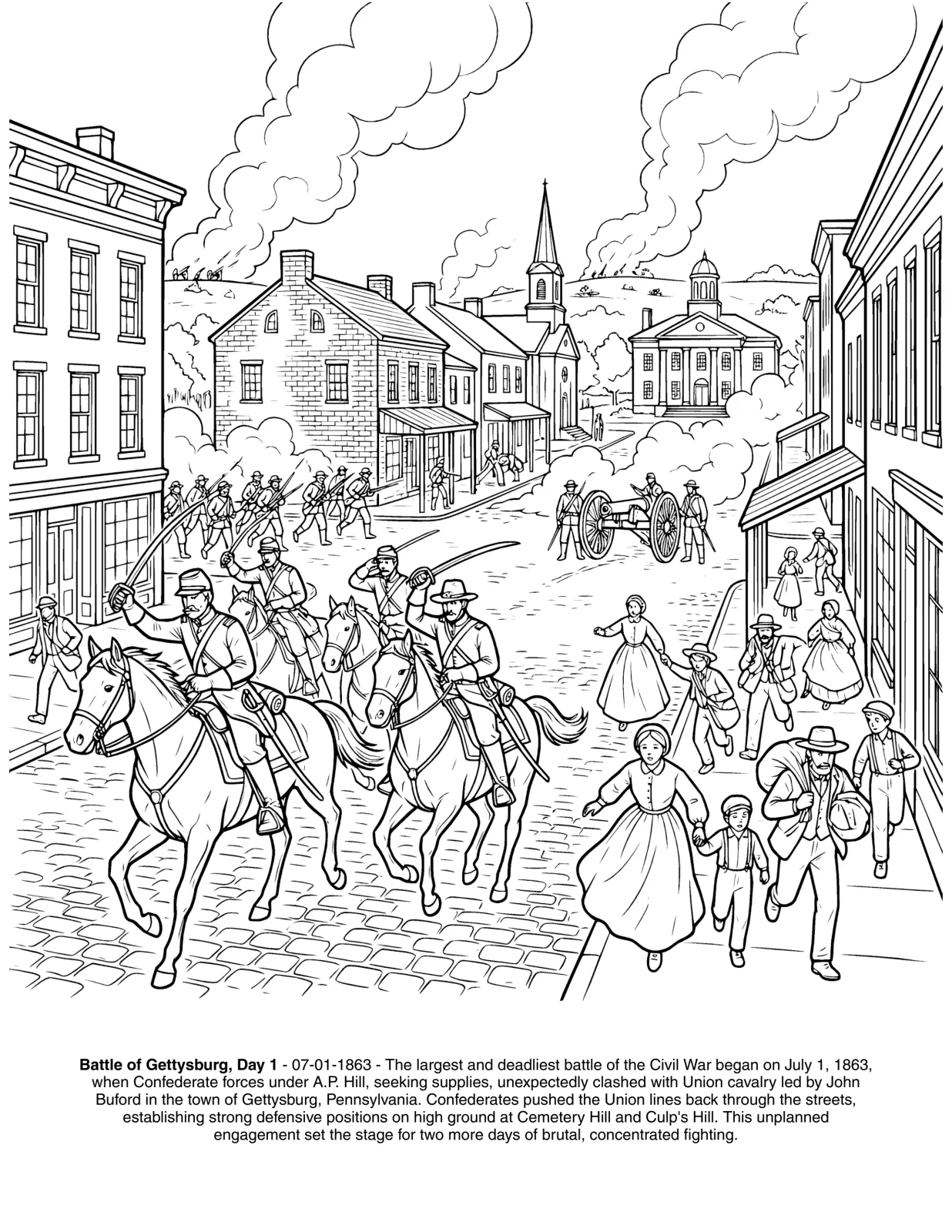 War of the Rebellion: the Coloring Book