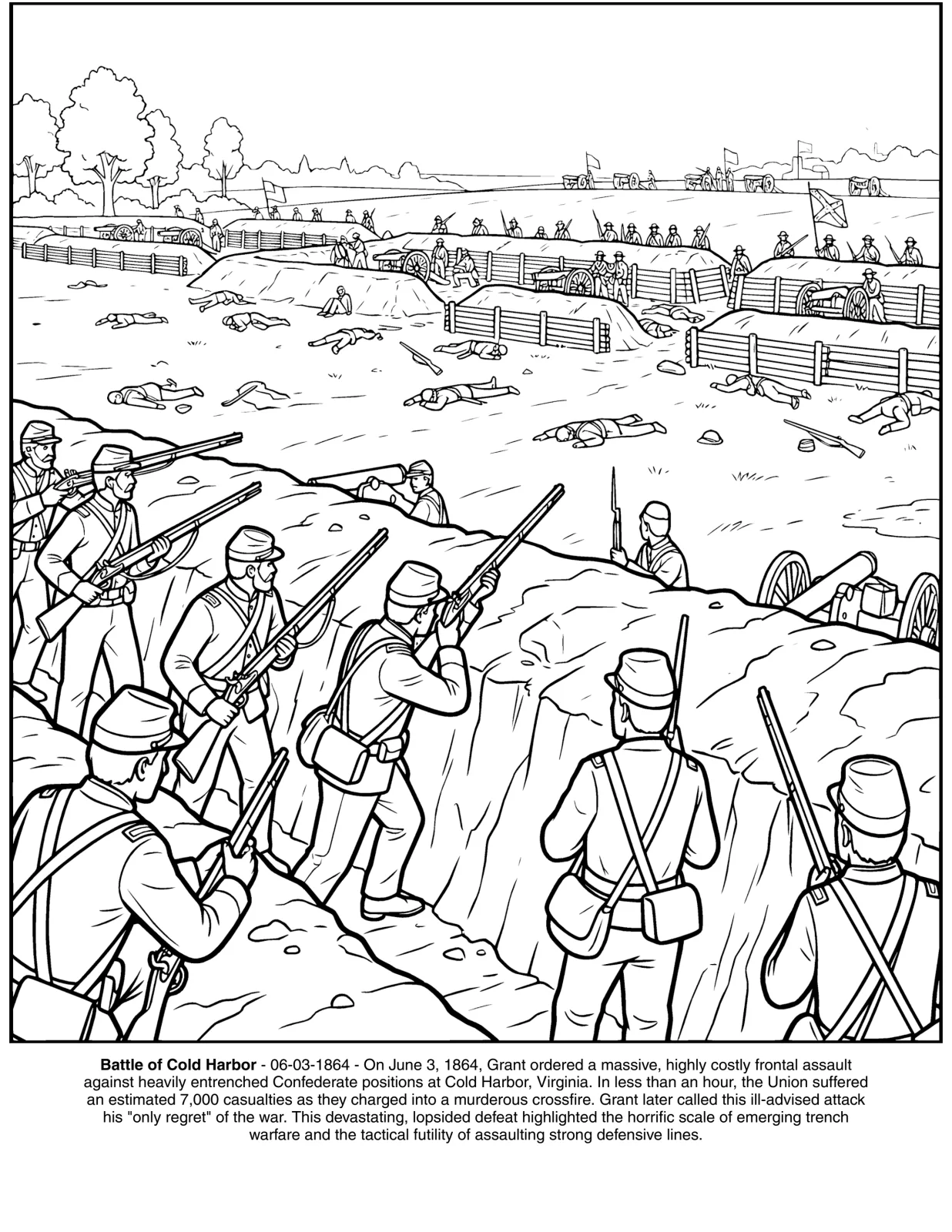 War of the Rebellion: the Coloring Book