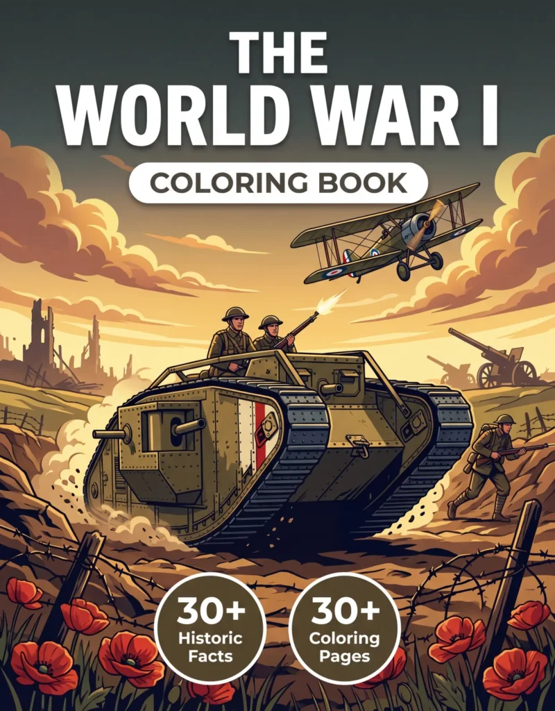 First World War: the Coloring Book