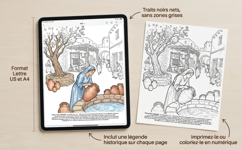 L'Histoire de la Nativité de Noël : le Livre de Coloriage, PDF illimité