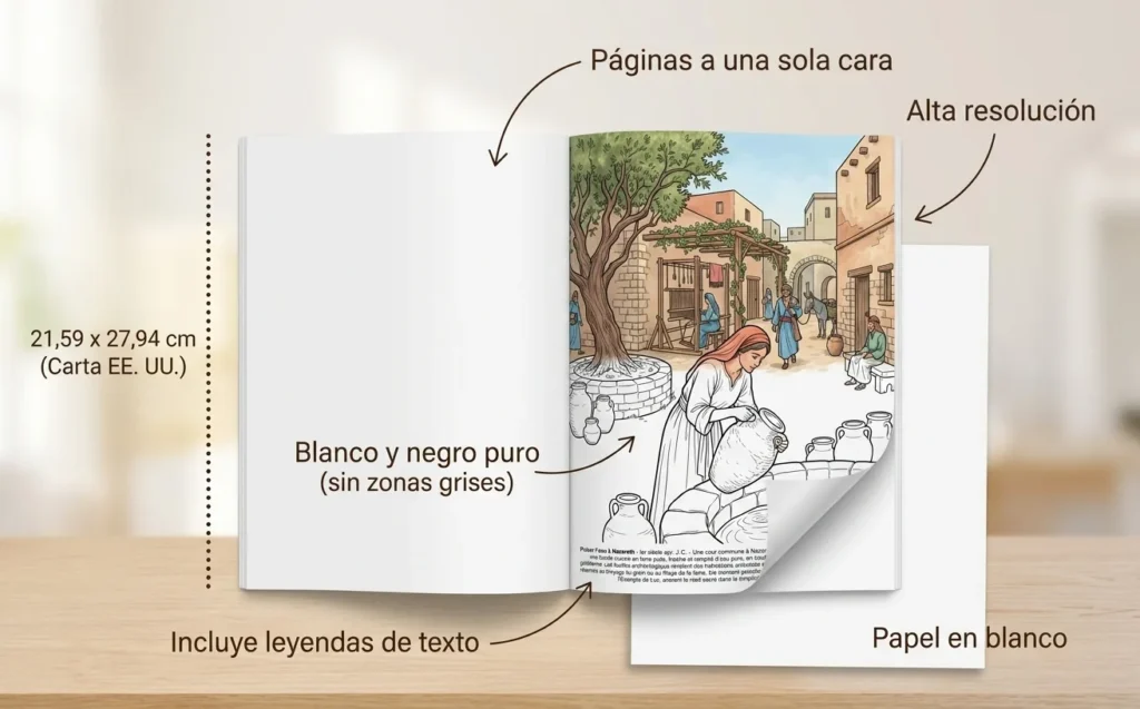 La Historia de la Natividad: el Libro de Colorear, Edición impresa