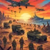 Quatrieme de couverture du livre de coloriage Seconde Guerre Mondiale