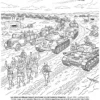 Page 55 du livre de coloriage Seconde Guerre Mondiale