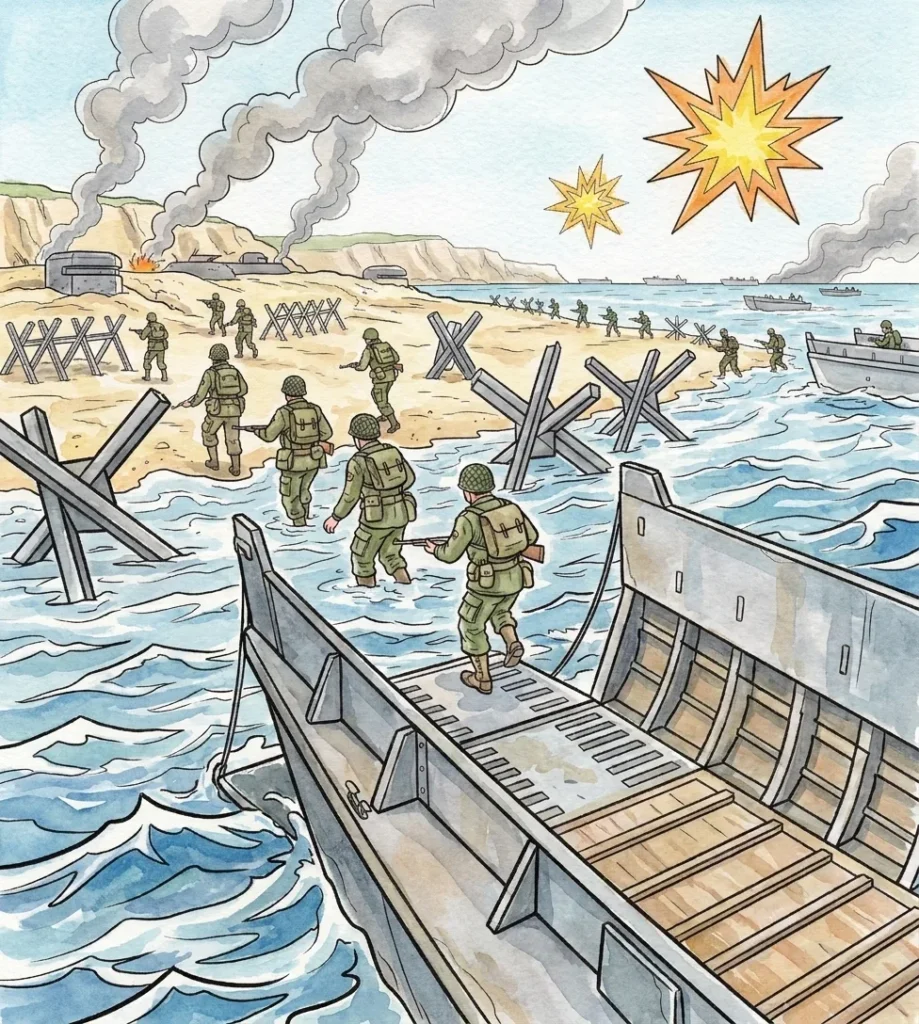 Pintura en acuarela, Segunda Guerra Mundial: el Libro de Colorear