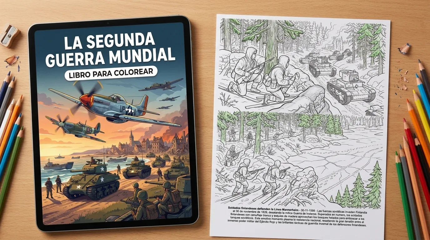 Mira cómo se ve una vez coloreado