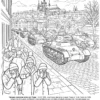 Pagina 10 del libro de colorear Segunda Guerra Mundial
