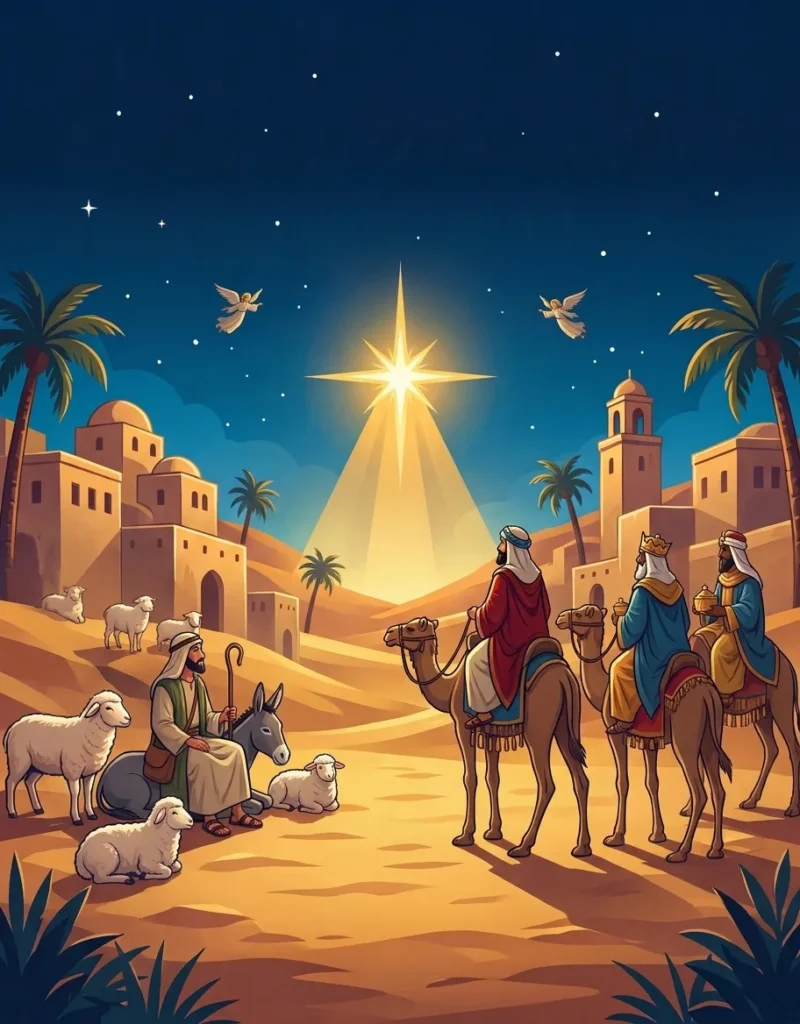 The Christmas Nativity Story: the Coloring Book