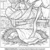 Page 13 of the The Christmas Nativity Story coloring book