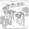 Page 20 of the The Christmas Nativity Story coloring book