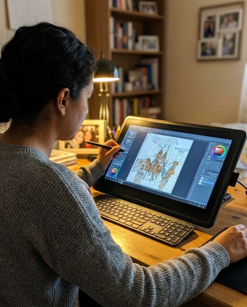 Toutankhamon: le Livre de Coloriage