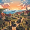 World War II coloring book back cover