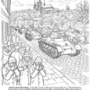 Page 10 of the World War II coloring book