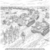 Page 55 of the World War II coloring book